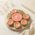 Peacock Diya Candle Set — Cozywick hand-poured soy candle, made in India